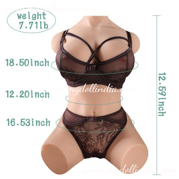 3.5 Kg Cross Leg Half Body Sex doll-Medium - Image 7