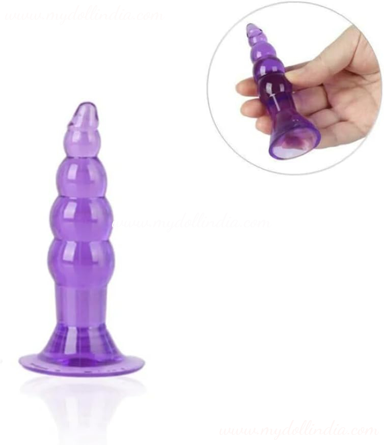 4.25 Inches Anal Beads Butt Plug for Beginners