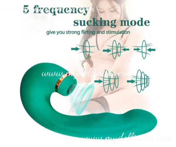 Rechargeable Figure Sucking Licking Clitoral Rabbit G-Spot Dildo Vibrator Sex Toys for Women - Image 3