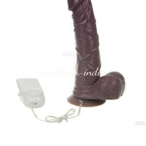 Dark Realistic Rotation Vibrator Fun Dildo