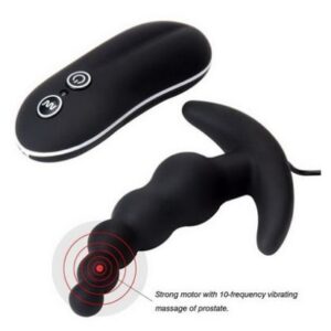 APHRODISIA Anal Bead 10 Mode Remote Control Vibrator