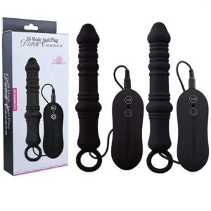 Aphrodisia Anal Plug Anal Vibrator G Spot-Black