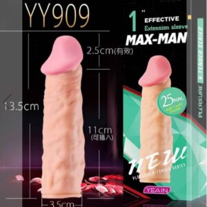 Soft Max Man Cock Enlarger Sleeve
