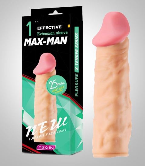 Soft Max Man Cock Enlarger Sleeve