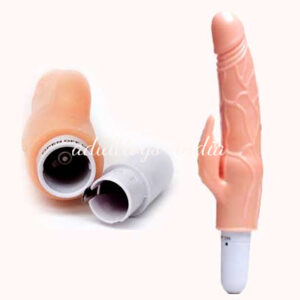 Beginner Girls small Penis Dildo Vibration-Flesh