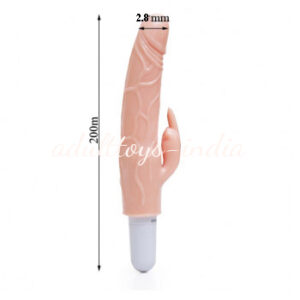 Beginner Girls small Penis Dildo Vibration-Flesh