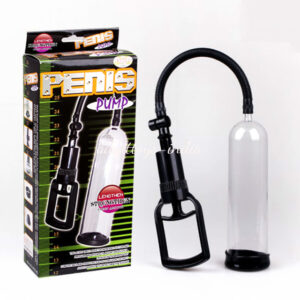 Plastic penis pump With realistic vagina masturbator For Male
