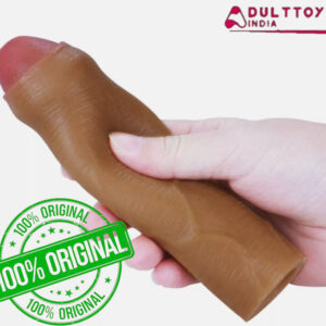 Liquid Silicone Foreskin Penis Extender Sleeve For Men