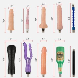 10 Attachment With Electric Love Sex Machine Men Women Automatic Masturbation Sex Toy