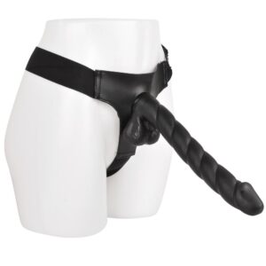 12 Inches Strapon Big Lean Dildo Perfect Fit For Anus And Vagina | Black