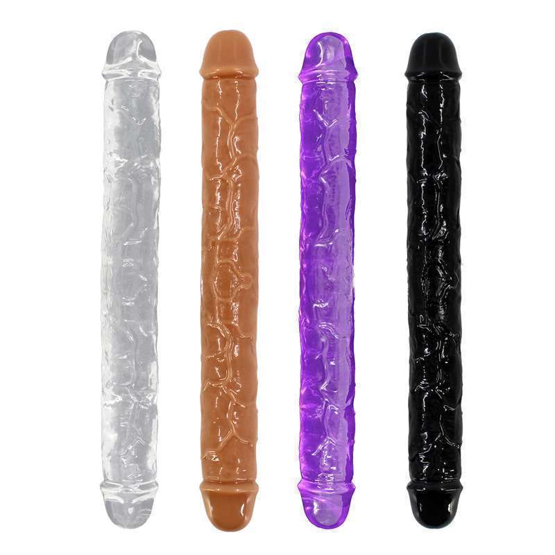 14 Inches Choco Brown Dual Head Beginners Lesbian Sex Toys - Image 4