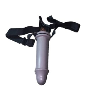 Cheap Price Strap On Hollow Dildo -Grey
