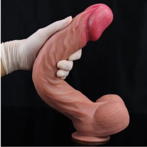 14 Inch Giant Realistic Lifelike Dual Density Dildo