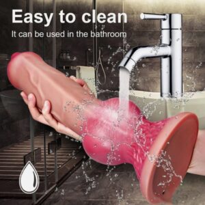 14 Inches Huge Wolf Dog Dildo Animal Realistic Dildo For Women