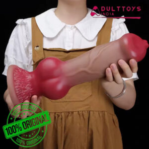 14 Inches Huge Wolf Dog Dildo Animal Realistic Dildo For Women