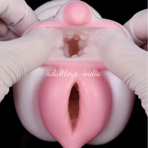 1 In 2 Pig Animal Realistic Textured Pocket Pussy Masturbators