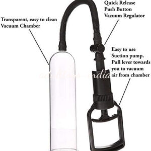 Vagina Cap Sleeve With Manual Penis Enlarge Pump For Men