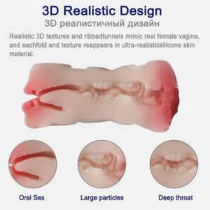 Double Headed Airliner Cup Stamina Trainer For Men Mouth And Pussy