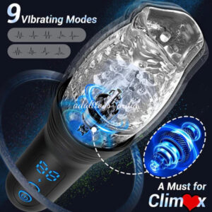 3 In 1 Automatic Thrusting Rotating Vibrating Electric Sex Toy for Men
