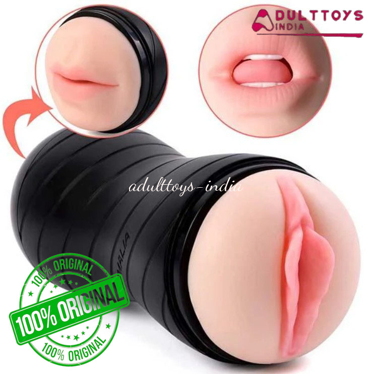 Realistic Vagina and Mouth Sex Toy For Men