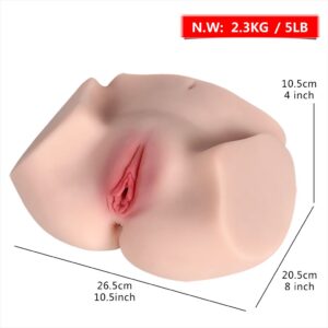 Real Person Modeling Torso Silicone Dual Hole Leg Sexdoll For Men