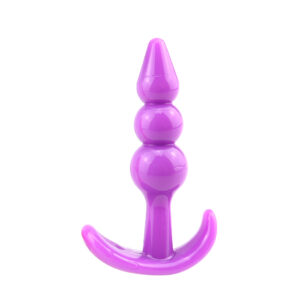 3 Piece Combo Anal Butt Plug -Purple