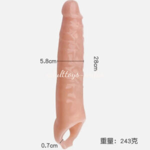 11 Inches negro Penis Sleeve For Men 3 Inches Extender Big Grith Sleeve India