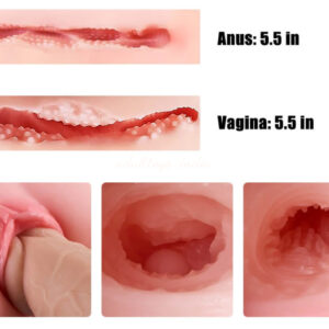 2 Hole (Anus/Vagina)Big boobs Mini Sex Doll for Beginners