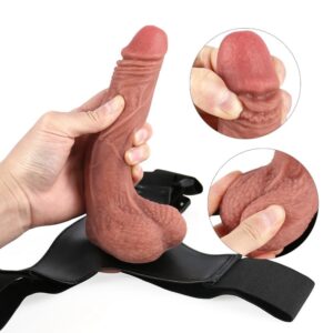 Realistic Penis Strapon Dildo for Women -Skin