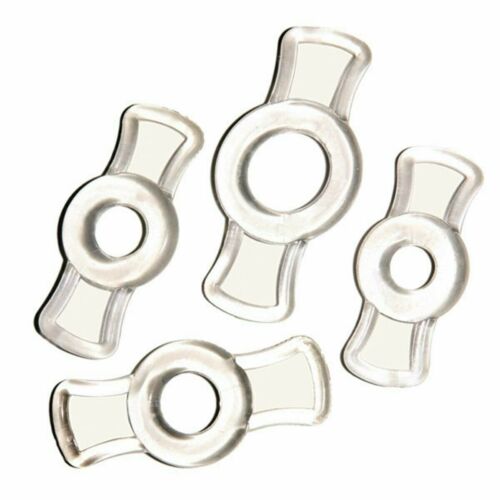 4 Pieces Clear Penis Ring Set Delay Ejaculation For Men - Image 2