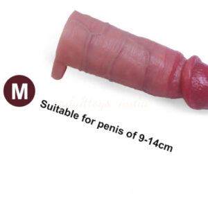 5 inches Realistic Super Soft Mini Size Liquid silicone Penis Extender sleeve India