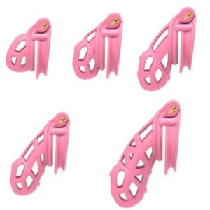 Pink Nano Cobra 6.0 new style upgraded version Chastity Cage For Men