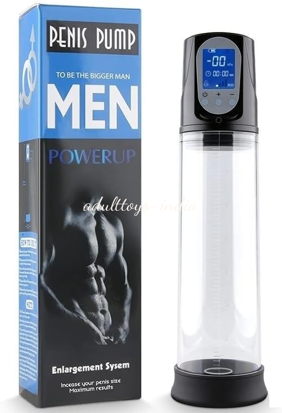 LCD Display Male Penis Enlargement Pump With USB Charging - Image 4