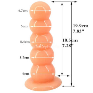 Faak XL Size Big and Realistic 5 beads Anal Buttplug sex toys india
