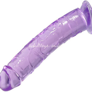 8.1 Inch Realistic Jelly Dildo Strong Suction Cup Penis Handsfree Dong Masturbator Women