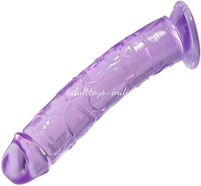 8.1 Inch Realistic Jelly Dildo Strong Suction Cup Penis Handsfree Dong Masturbator Women - Image 3