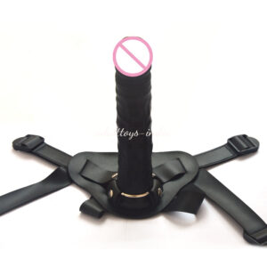 FAAK Strap On Solid Dildo -Black