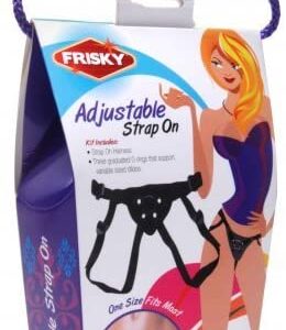 High Quality Unisex Strap on Hollow Harness Adjustable Black Belt