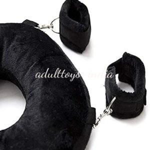BDSM Bondage Open Leg Ankle Neck Cuff Strap Restraints Sex Toys For Woman