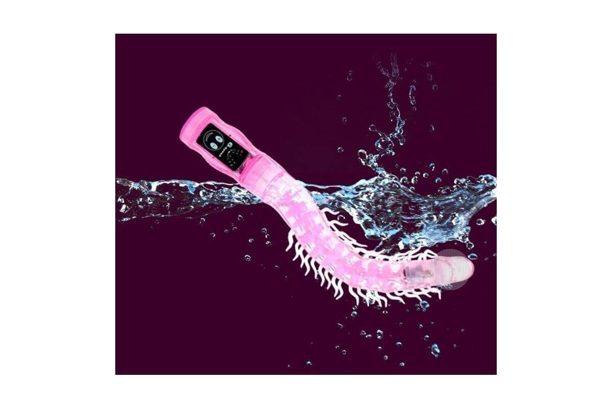 Dragon Jelly Pink Large Anal Clitoral Vibrator For women - Image 2