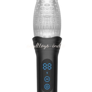 3 In 1 Automatic Thrusting Rotating Vibrating Electric Sex Toy for Men