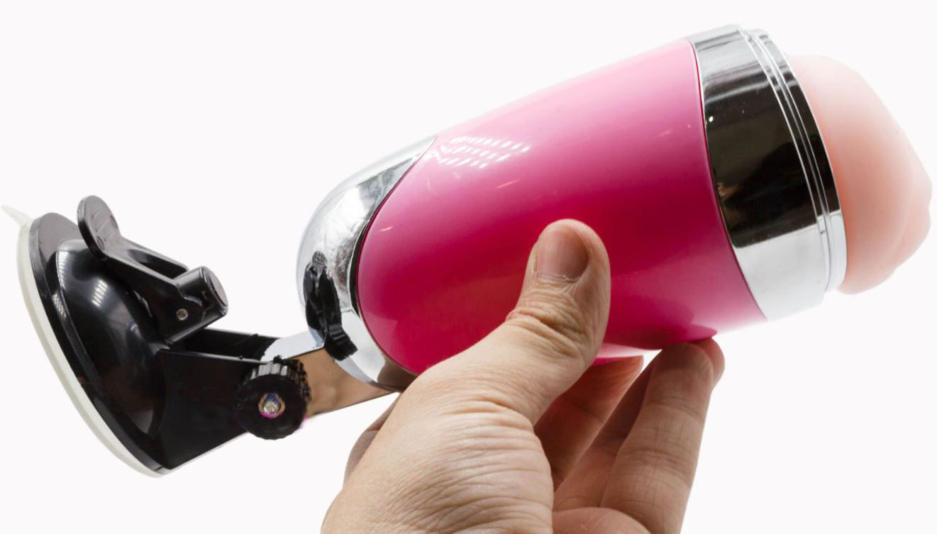 Hands Free extremely soft and smooth silicone vibration Male Masturbator - Image 2