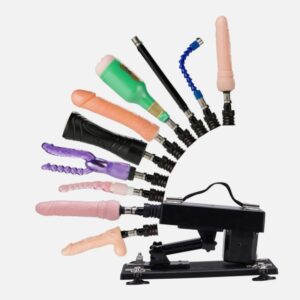 10 Attachment With Electric Love Sex Machine Men Women Automatic Masturbation Sex Toy
