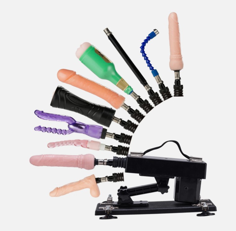 10 Attachment With Electric Love Sex Machine Men Women Automatic Masturbation Sex Toy - Image 3