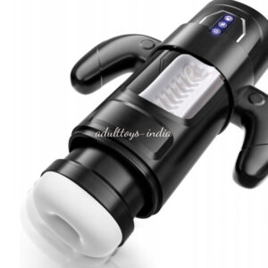 1 In 3 Automatic Power Play Male Masturbator Cup With 6 Thrusting and 3 Sucking And 9 Vibration Modes