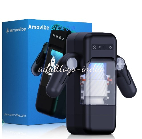Amovibe Game Cup Automatic Heating Thrusting Masturbator with Phone Holder - Image 5