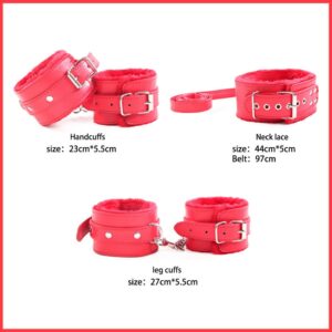 BDSM Sex Toys 7 Pieces Kit-RED