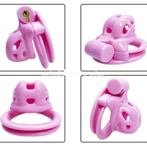 Super Mini Baby Penis Pink Male Chastity Cage Device