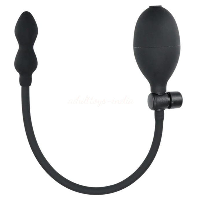 1st time User Inflatable Anal Toys Suitable For Beginners Small size Black - Image 5