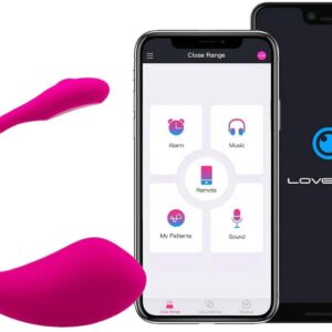 LOVENSE Lush 2 , Improved Long Distance Bluetooth Remote Reach Partner & App Control